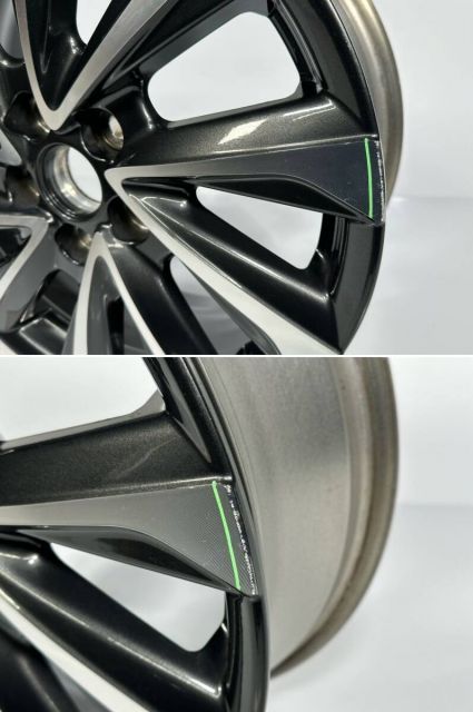 90 ヴォクシー ノア MZRA90W 純正 アルミホイール×1本 ガンメタ