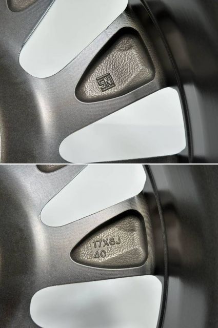 90 ヴォクシー ノア MZRA90W 純正 アルミホイール×1本 ガンメタ
