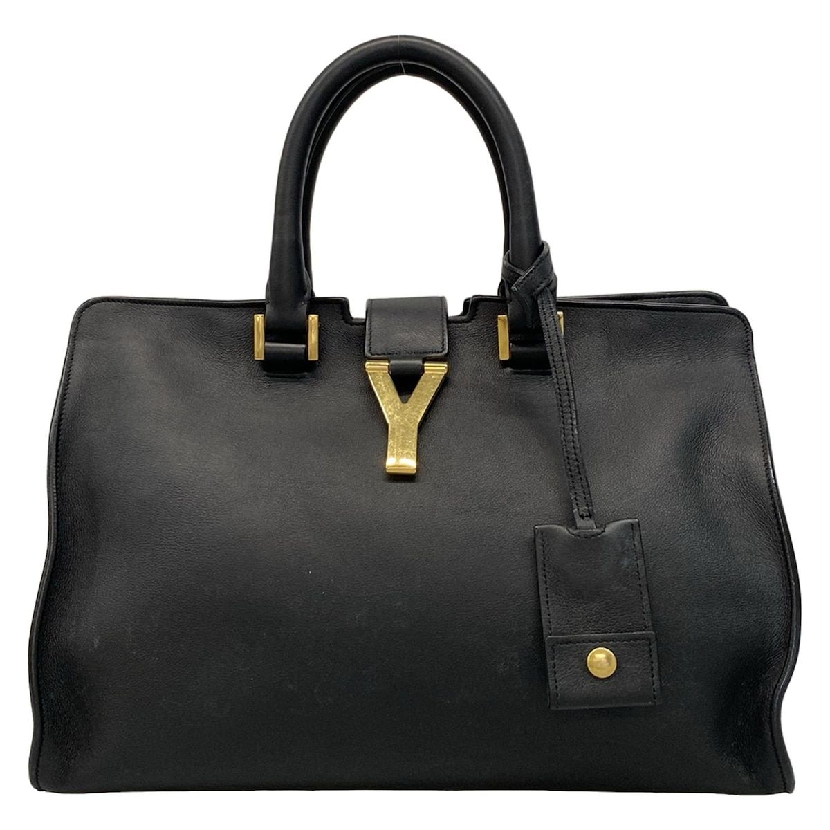 SAINT LAURENT PARIS サンローランパリ ハンドバッグ プチカバス 311210 黒 レザー