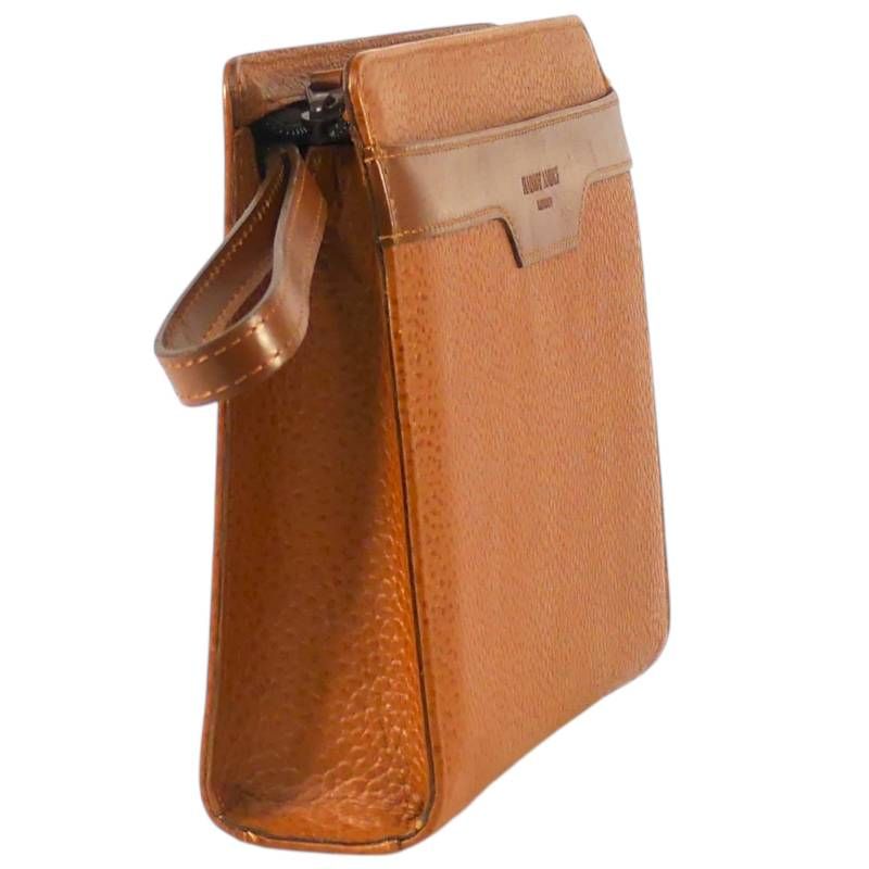 HARDY AMIES ハーディエイミス セカンドバッグ メンズ 本革 クラッチ 