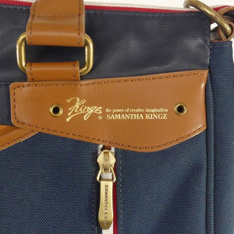 SAMANTHA KINGZ サマンサキングズ ビジネスバッグ 本革 ブリーフケース