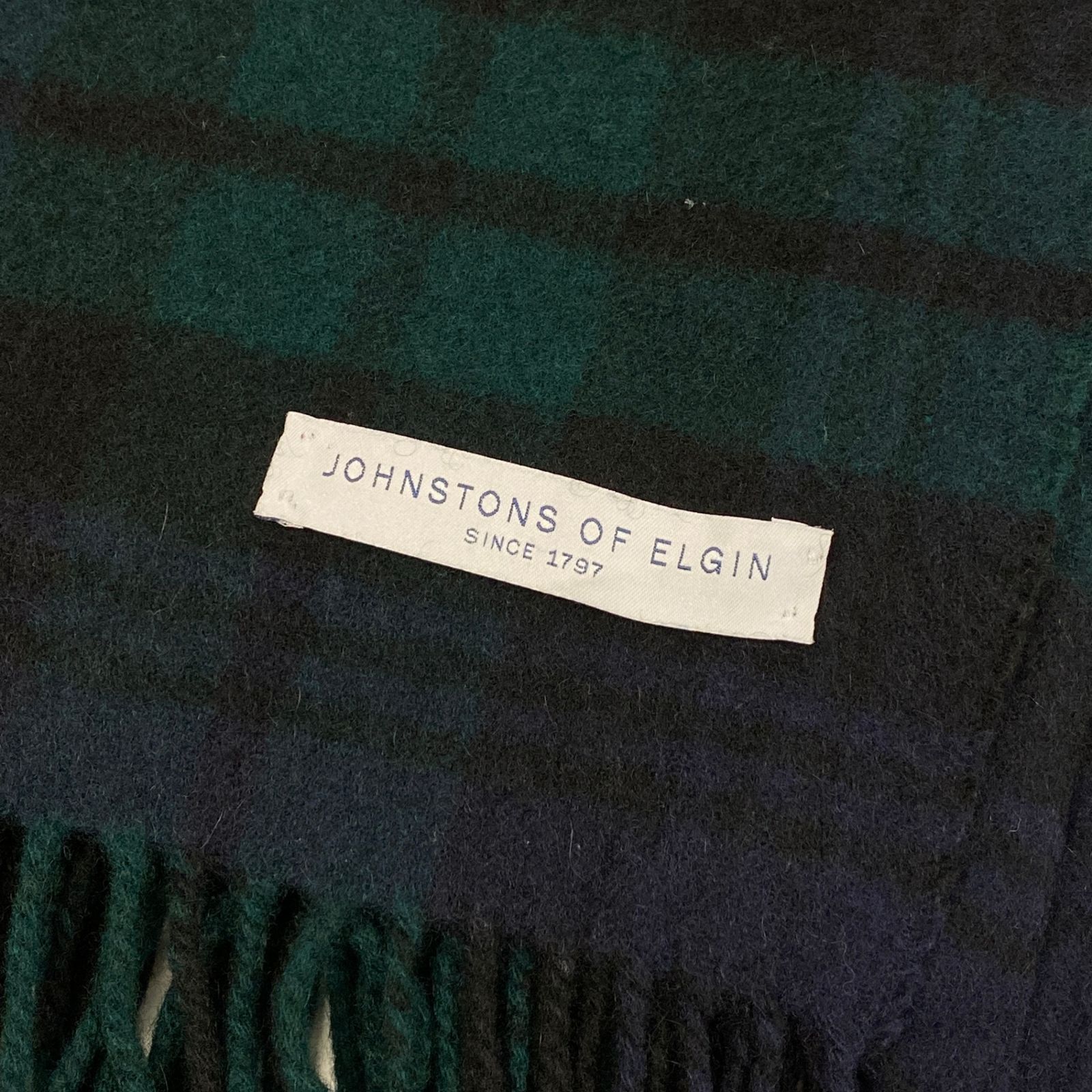 l20《美品》 JOHNSTONS OF ELGIN ジョンストンズオブエルガン ブラック