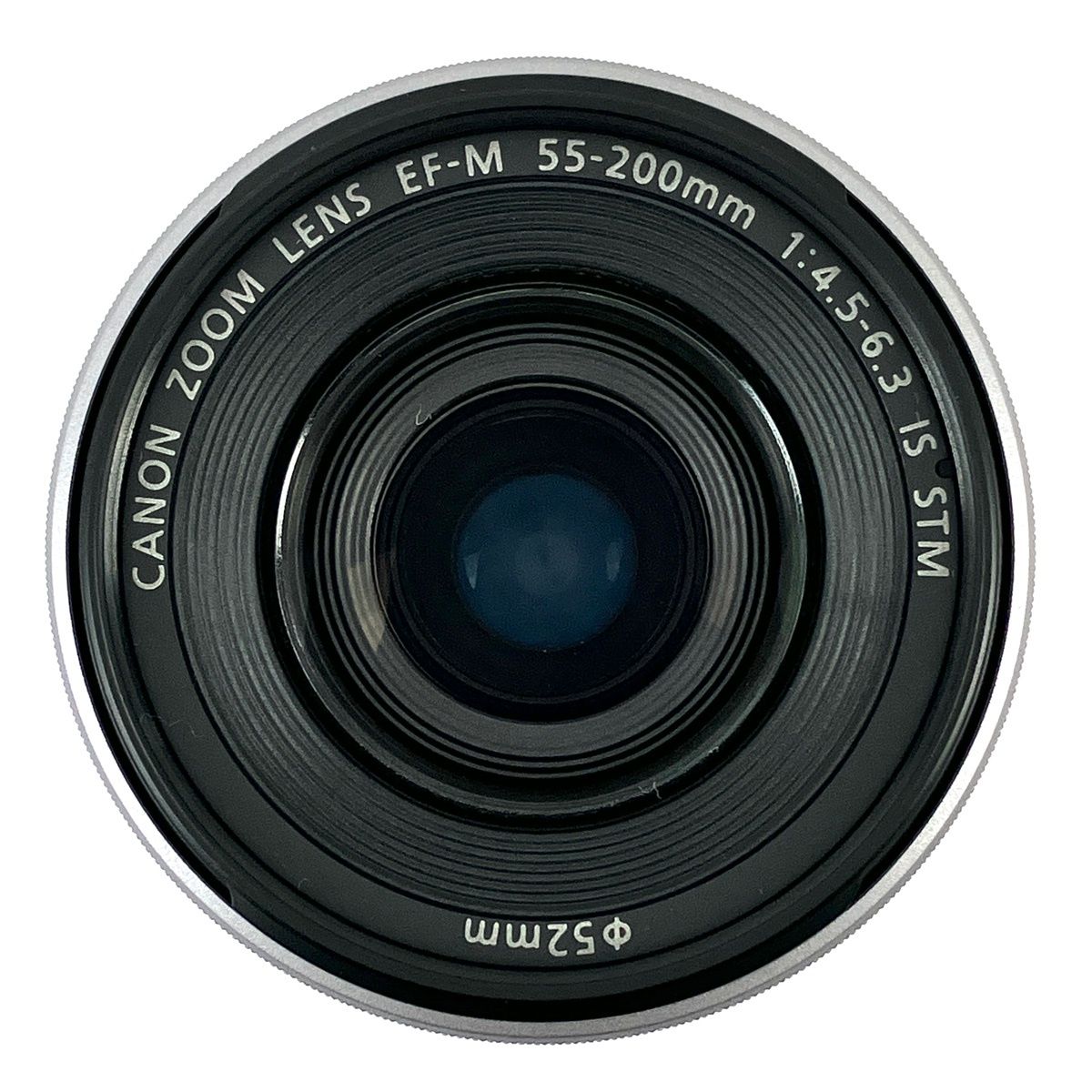 キヤノン Canon EF-M 55-200mm F4.5-6.3 IS STM シルバー 一眼カメラ用