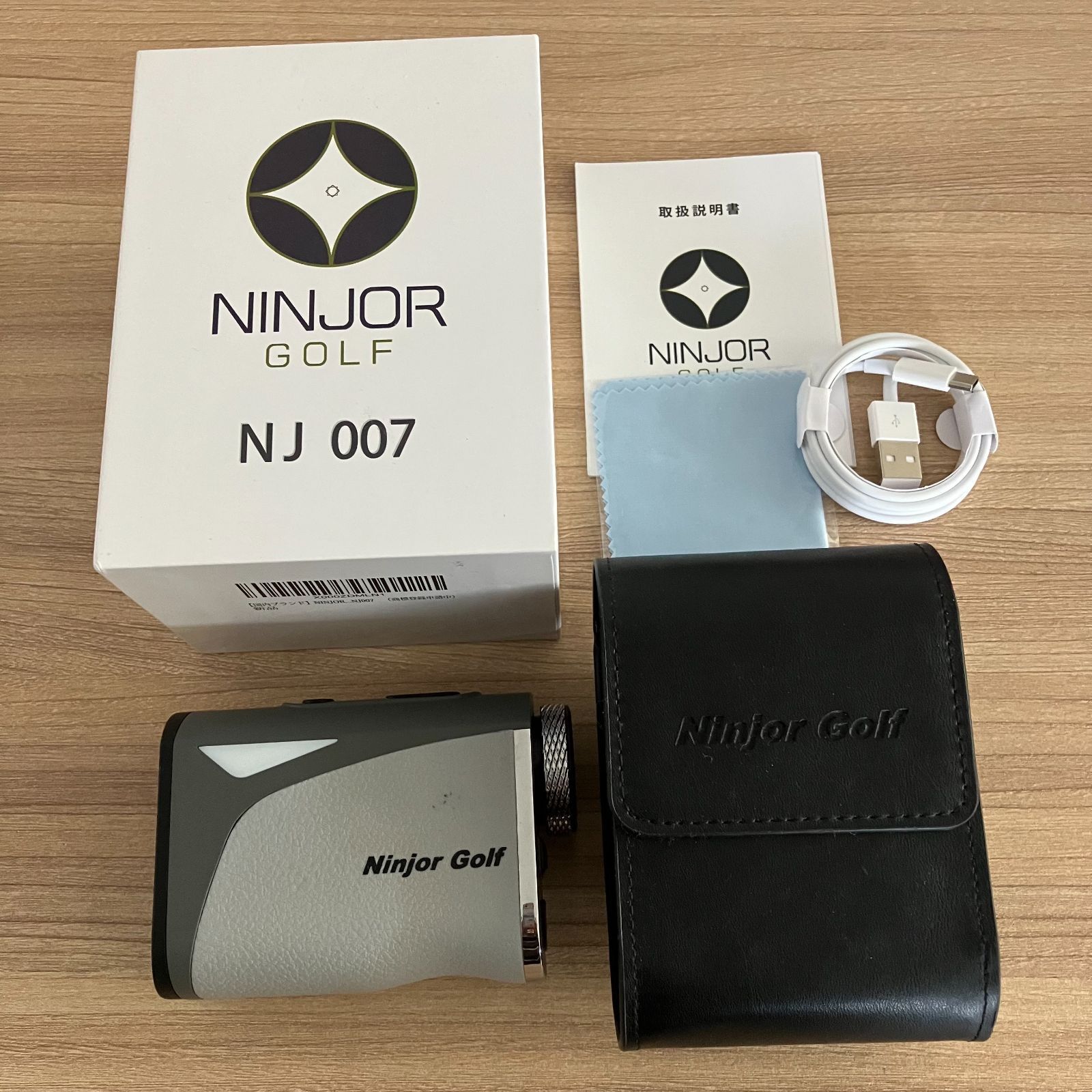 NINJOR GOLF公式】NJ007（グレー） ゴルフ距離計 メーカー認定中古品