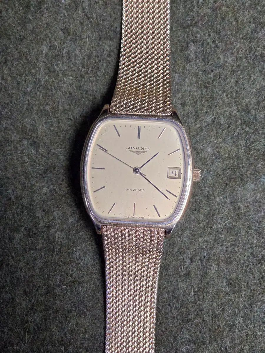 LONGINES ロンジン ゴールド オートマチック メッシュ ウォッチ