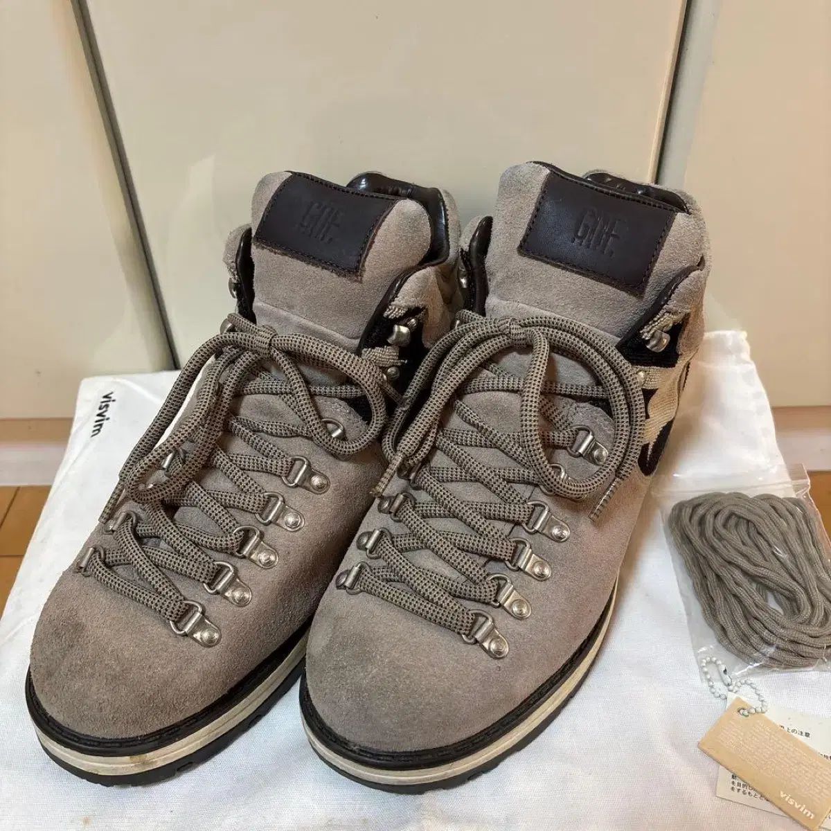 us 10 VISVIM ビズビム 麻 マウンテン ブーツ