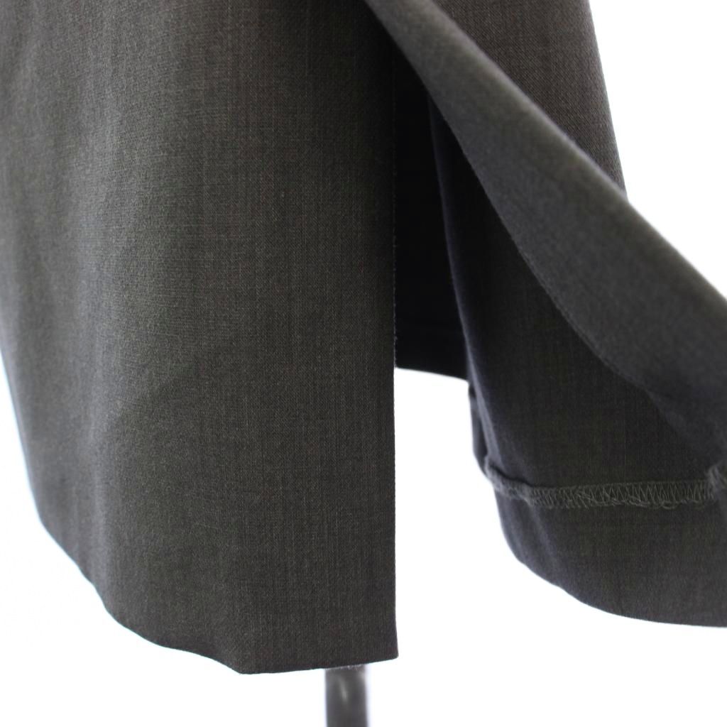 ソージュ SOEJU ウールライク9分袖ワンピース ロング 長袖 M グレー S