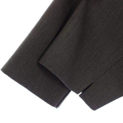 ソージュ SOEJU ウールライク9分袖ワンピース ロング 長袖 M グレー S