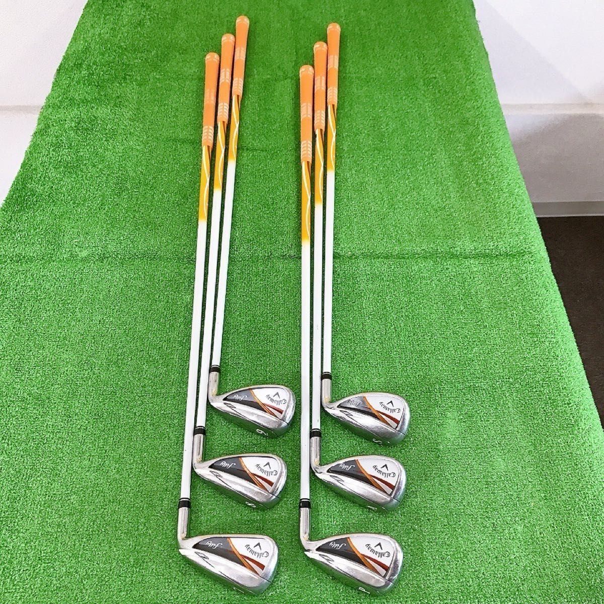 キャロウェイ フィリー レディースアイアン 6本セット 右 FLAX L キャロウェイ フィリー レディースアイアン 6本セット 右 FLAX L