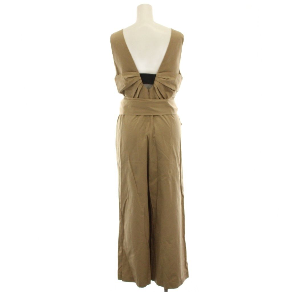 マチャット MACHATT オーバーオール オールインワン ワイド S ベージュ