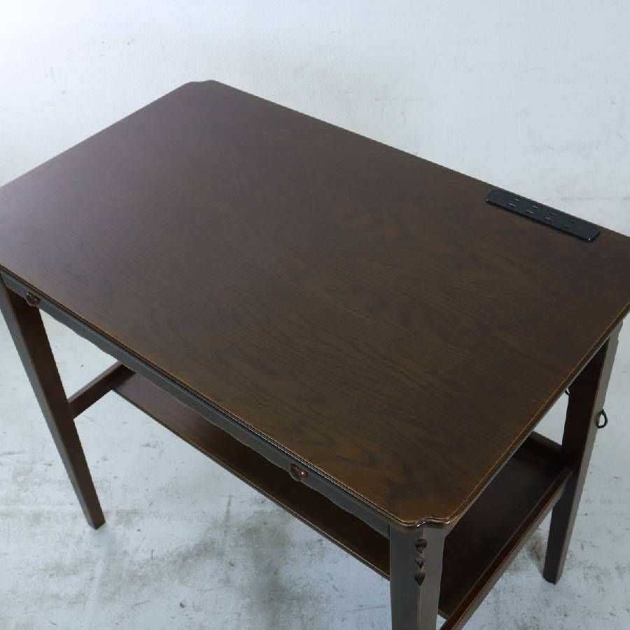 パリの雑貨屋 F-115 パソコンデスク 幅80cm スライドテーブル