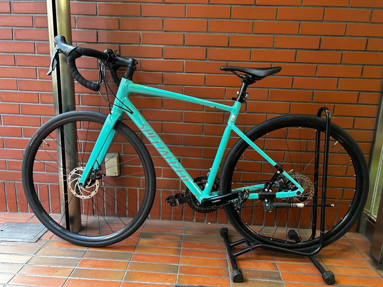 SPRx 94 Specialized ALLEZ E 5 DISC Claris 万能ロードバイク 車 超軽量アルミフレームロード サイズ54 170 179 cm