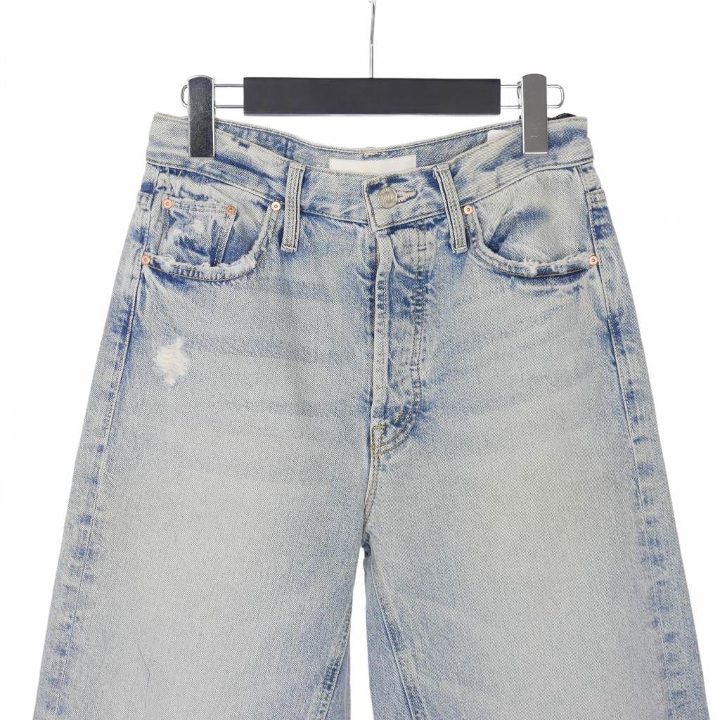 マザー mother The Enchanter Jeans ワイド クロップド フレアデニム  