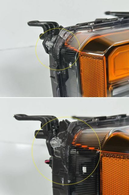 ランドクルーザー 250 TRJ250W 純正 右ヘッドライト 右ライト 丸目 LED