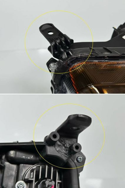 ランドクルーザー 250 TRJ250W 純正 右ヘッドライト 右ライト 丸目 LED