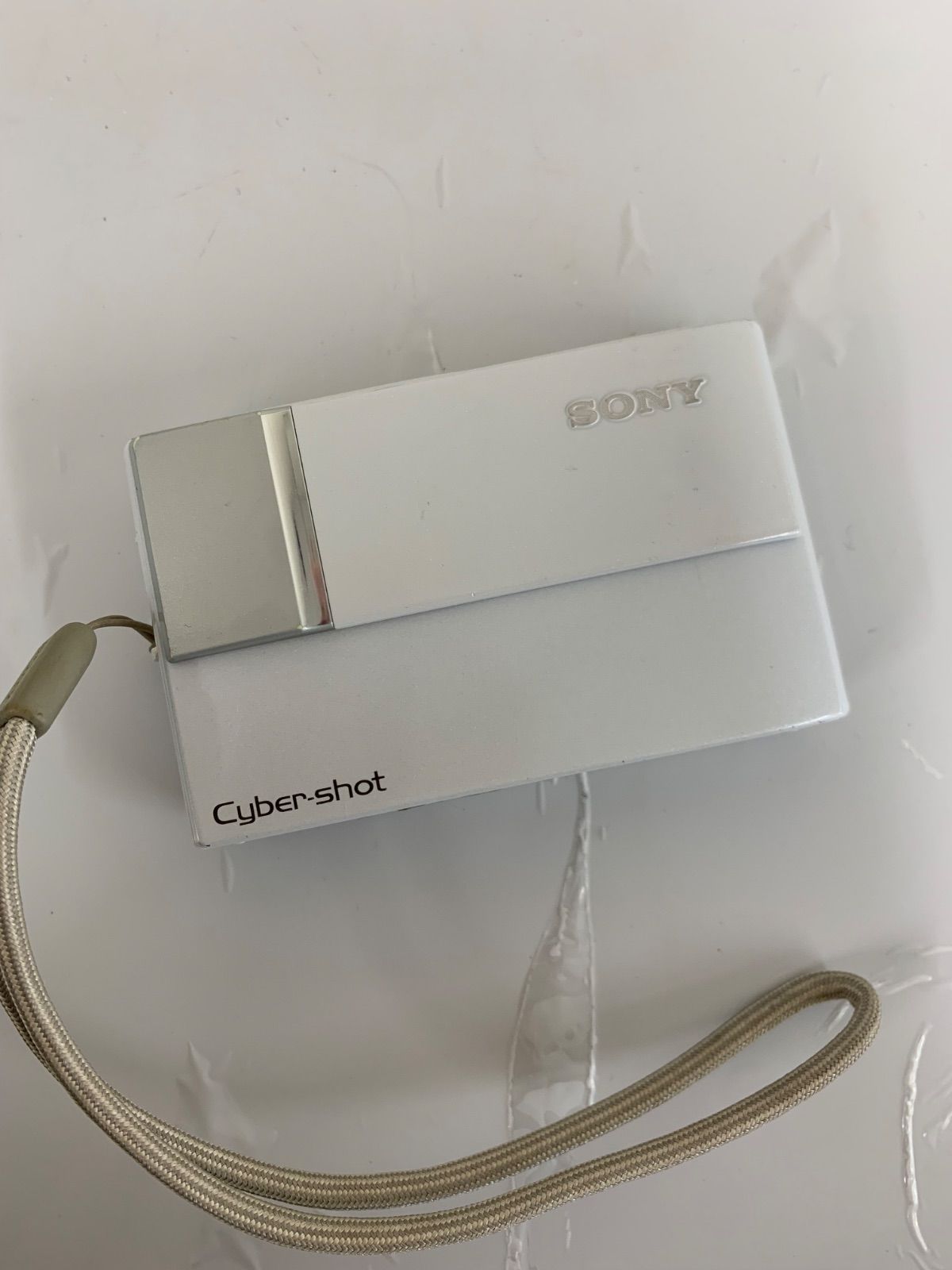 ％3 通電動作未 SONY Cyber ! 利用不可文字 Shot DSC T 10 デジタルカメラ ホワイト カメラ 1