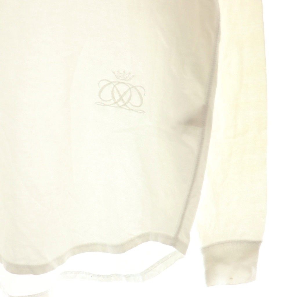 ドゥロワー Drawer コットン天竺クルーネックロングスリーブ長袖