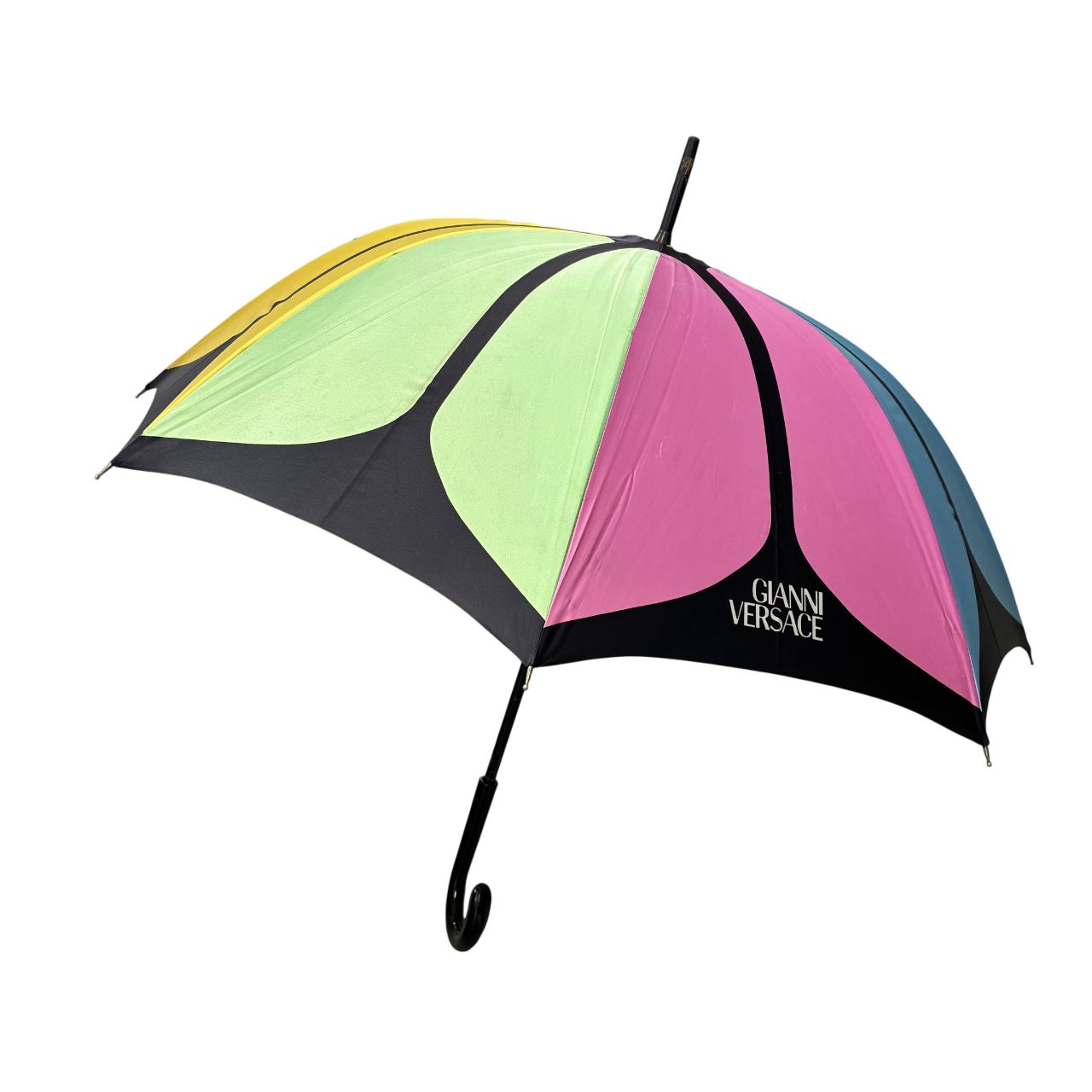 【新品未使用】VERSACE ヴェルサーチ 長傘　雨傘　タグ付き 新品未使用】VERSACE ヴェルサーチ 長傘 雨傘 タグ付き Yahoo