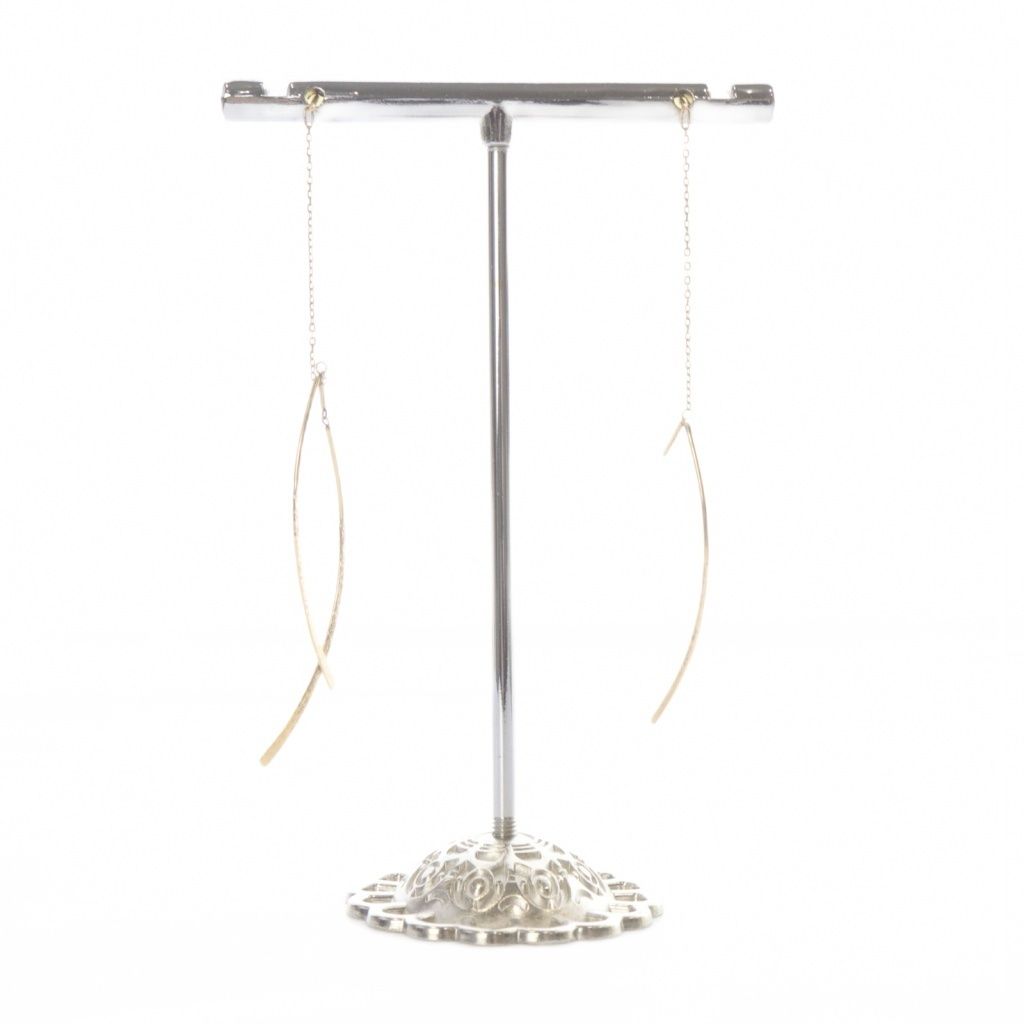 アガット agete アメリカンピアス K 10 ゴールド