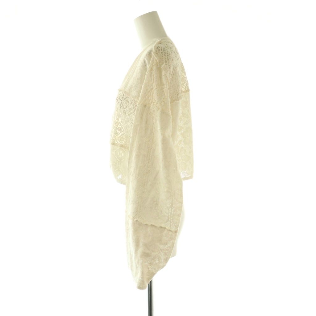 アンヌーク anuke Patchwork Lace Cardigan カーディガン F アイボリー