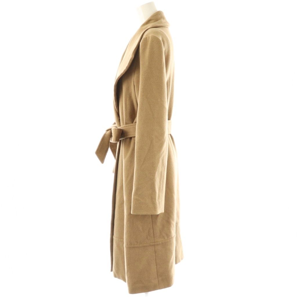 新品未使用✨エムプルミエブラック　コート　カシミヤ 100% キャメル エムプルミエブラック M-premier ロングコート ウール カシミヤ 大人の