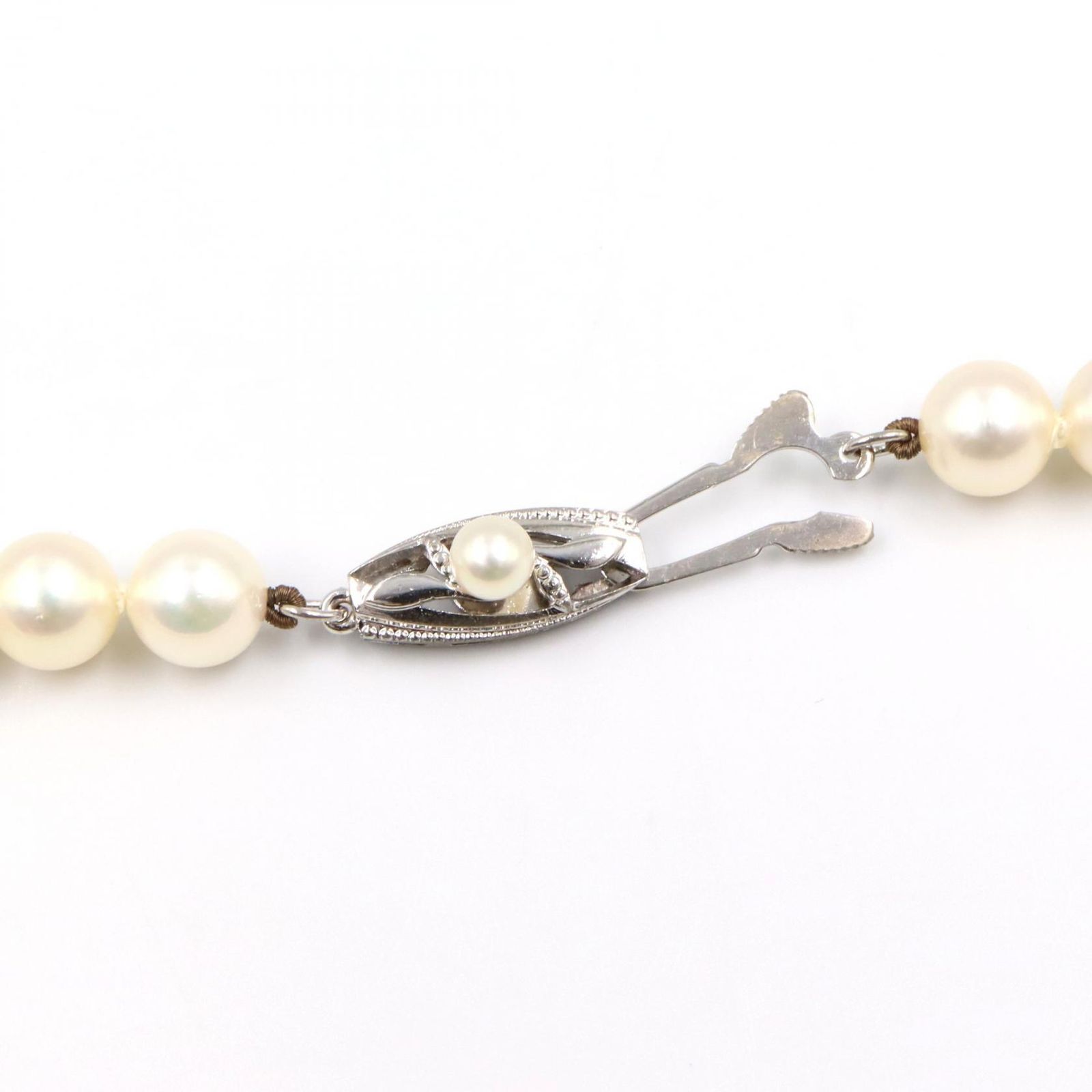 MIKIMOTO ミキモト パール ネックレス ブラウン系 ネックレス 
