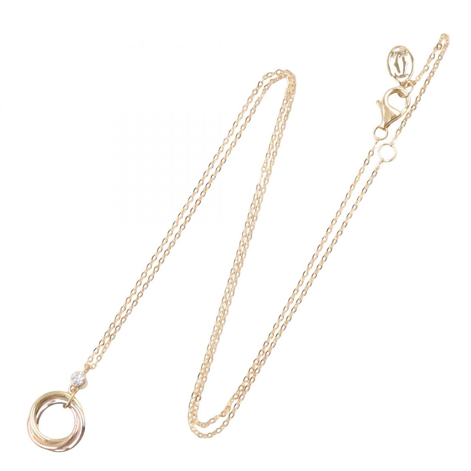 CARTIER カルティエ トリニティ ネックレス 1 PD