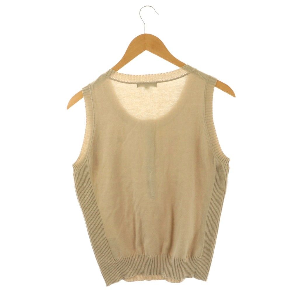 ootho Burberry バーバリー　ベージュニットベスト バーバリー ロンドン BURBERRY LONDON ニットベスト 15 ベージュ /ES