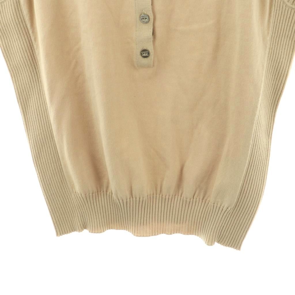 ootho Burberry バーバリー　ベージュニットベスト バーバリー ロンドン BURBERRY LONDON ニットベスト 15 ベージュ /ES