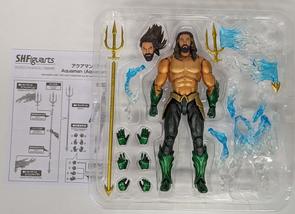 BANDAI SPIRITS S.H.Figuarts アクアマン(アクアマン/失われた王国
