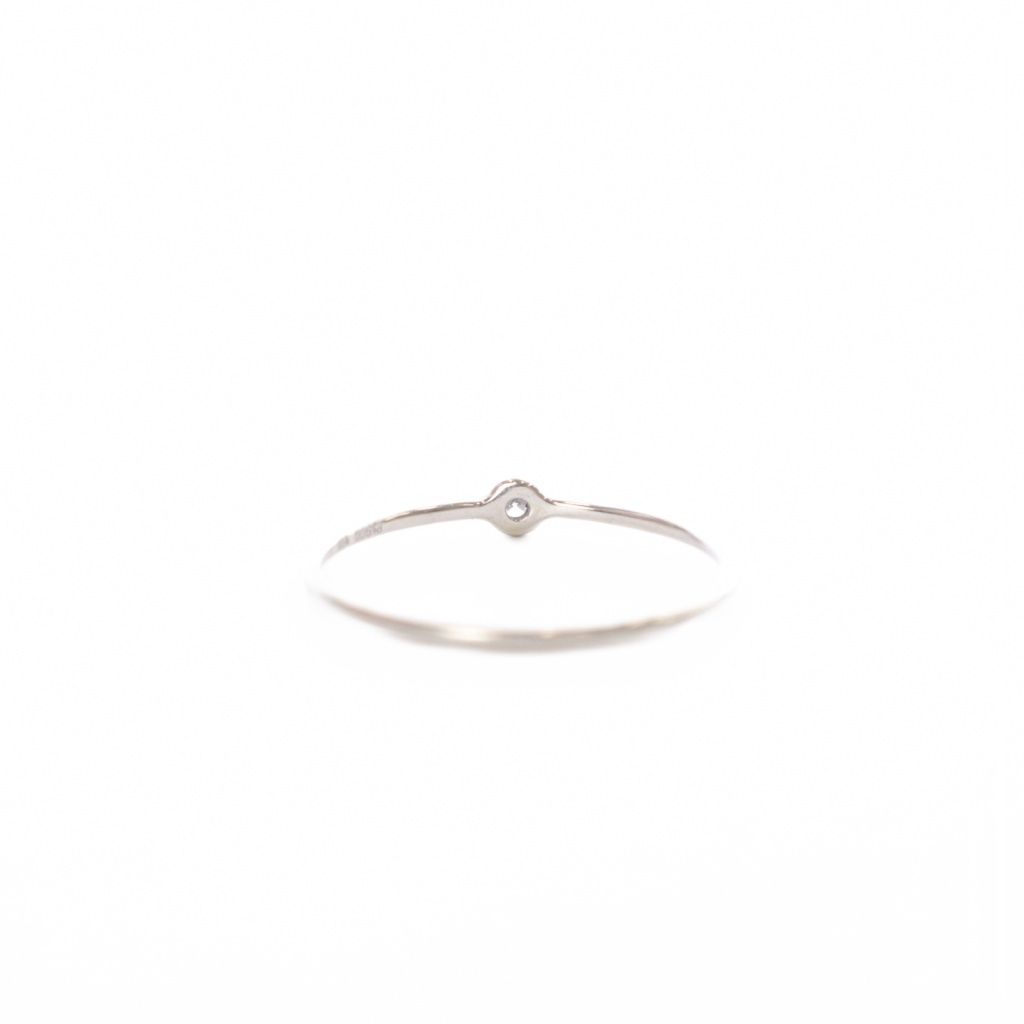 エテ ete 指輪 リング Pt900 0.03ct 9号 プラチナ - メルカリ