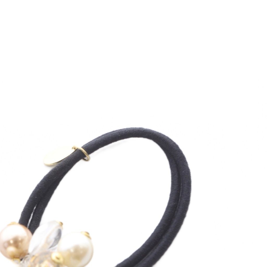 コンプレックスビズ Complex BIZ ビジュー ヘアゴム 黒 ブラック 白