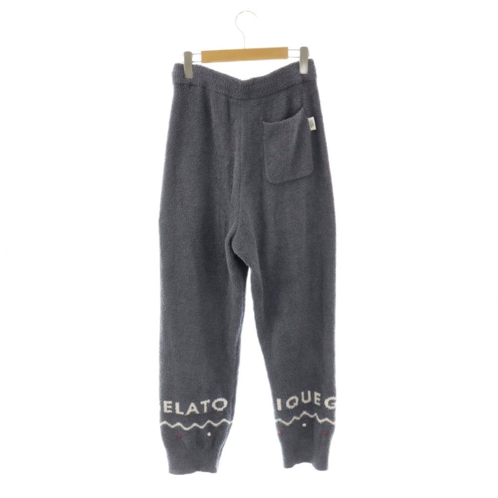  ジェラートピケ gelato pique 24 AW HOLIDAY ノルディック プルオーバー ロングパンツ ルームウェア ナイトウェア F ネイビー DF OS パジャマ ルームウェア パジャマ