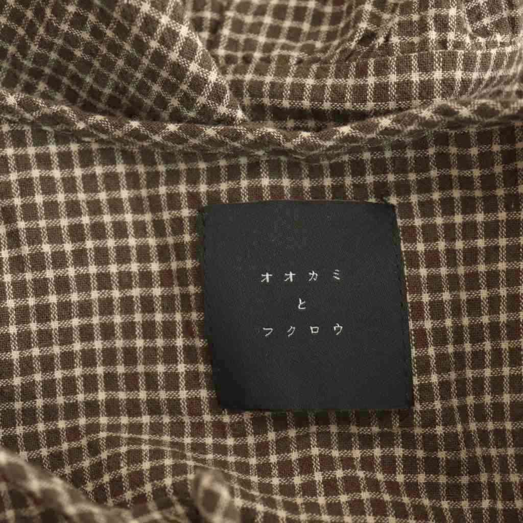 オオカミとフクロウ フクロウと昨日の雨とわだち道 ワンピース ロング