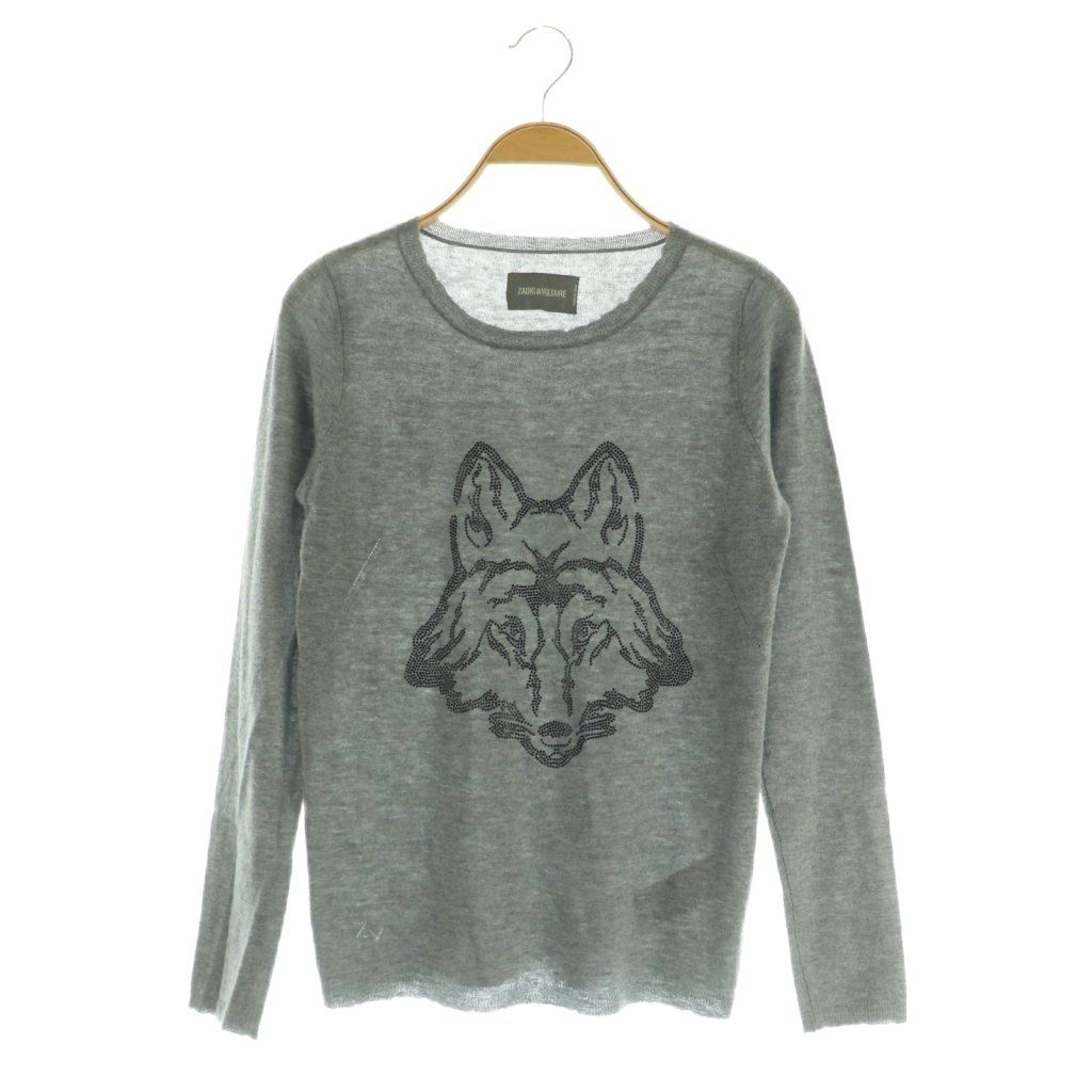 ザディグ エ ヴォルテール ZADIG & VOLTAIRE カシミヤ ラインストーン