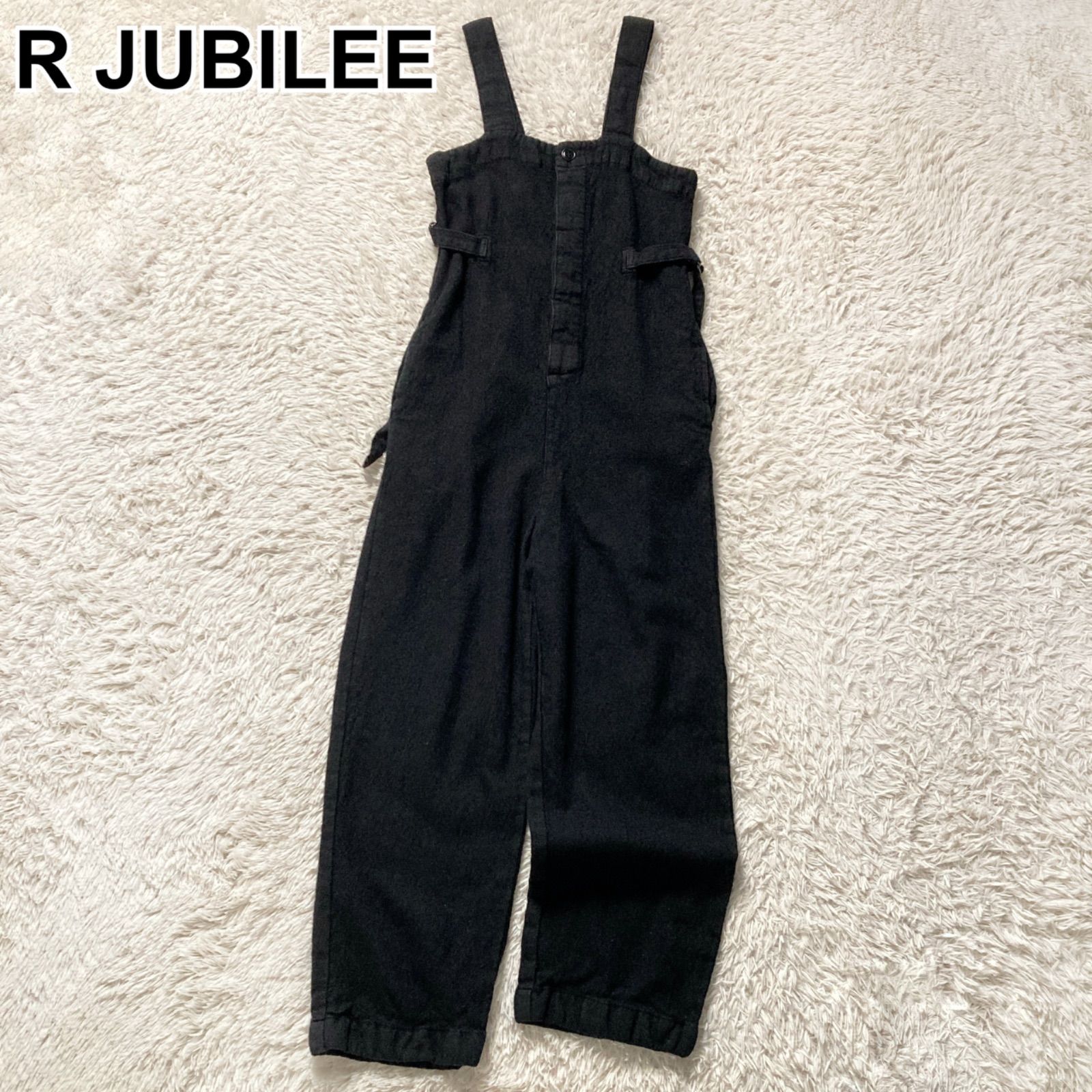 アールジュビリー R JUBILEE Wool Linen Overall サロペット