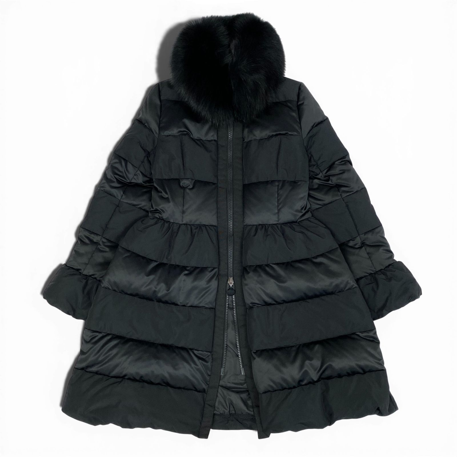 85l20 TO BE CHIC トゥービーシック ダウンコート ブルーフォックス