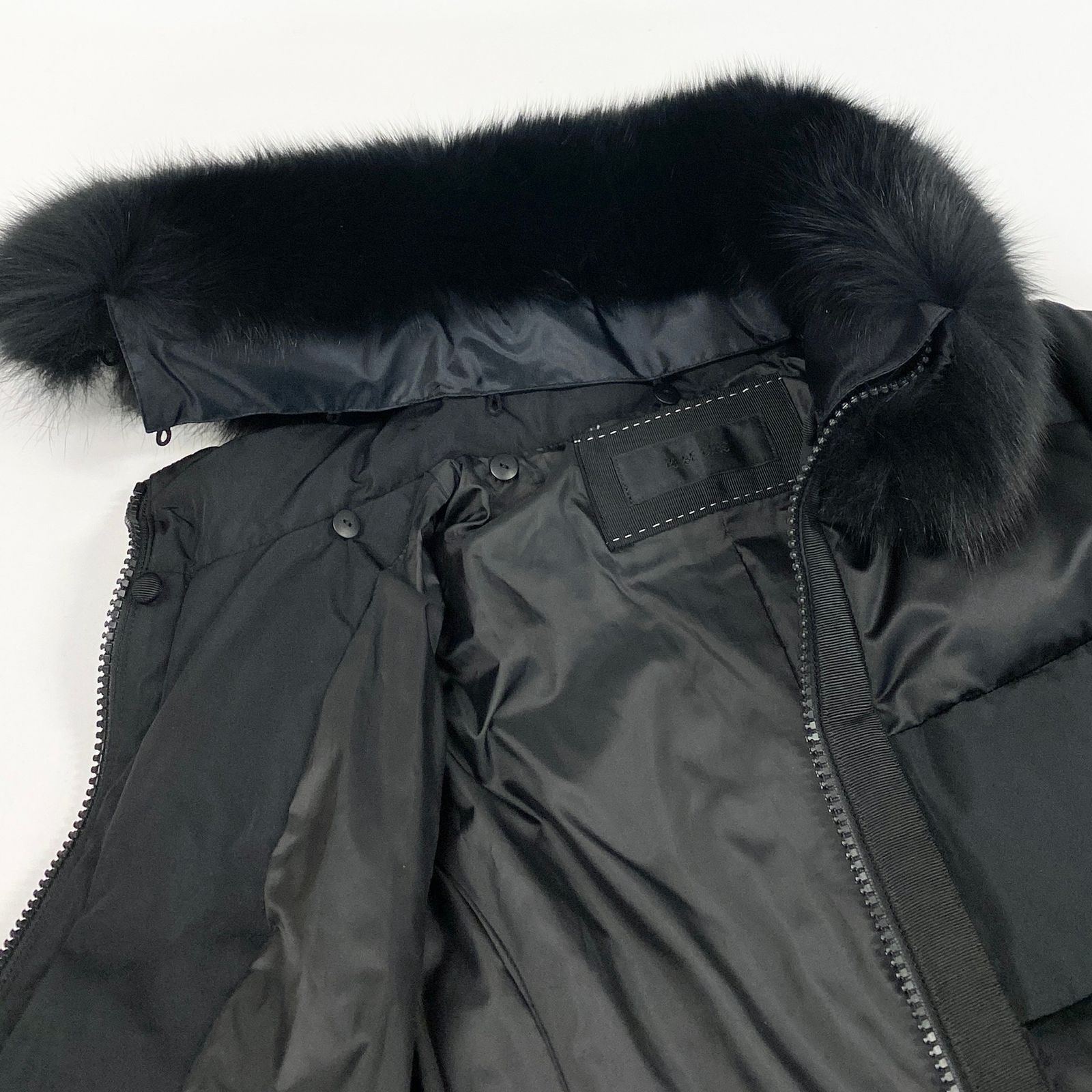 85l20 TO BE CHIC トゥービーシック ダウンコート ブルーフォックス