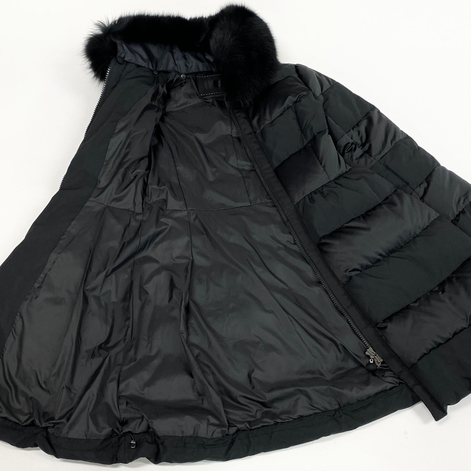 85l20 TO BE CHIC トゥービーシック ダウンコート ブルーフォックス