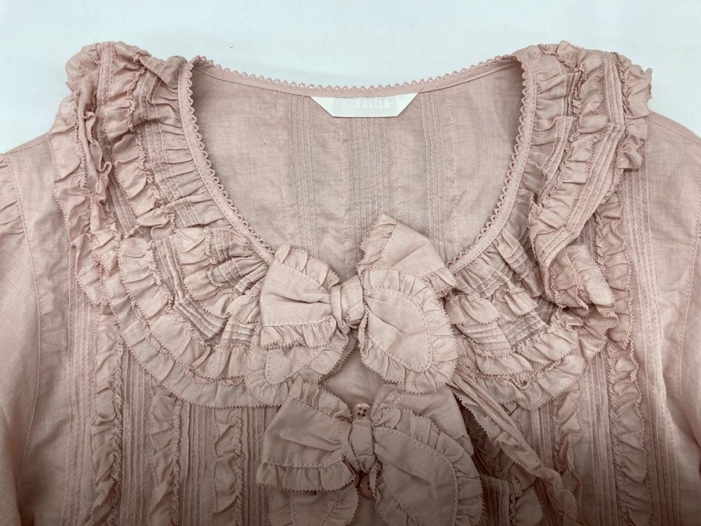 ピンクハウス PINK HOUSE 2023年 フリルいっぱい ローンオーバー