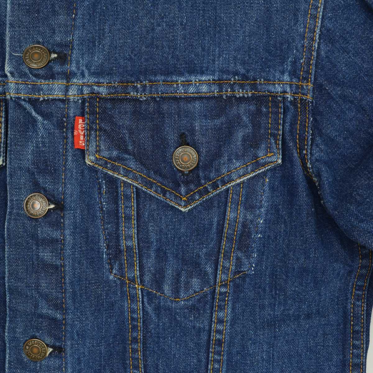 ジャケット・アウター 70s' levis small e 70505-0217 4th 38 LEVIS】70s 70505-0217 small-e 4thデニムジャケット - メルカリ