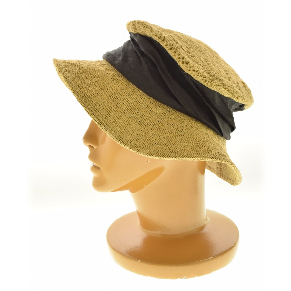 matureha. ジュートドレープハット