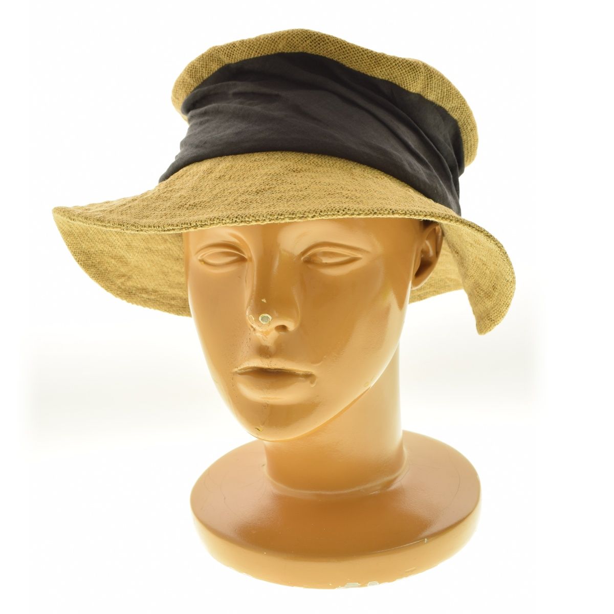 matureha ジュートドレープハット