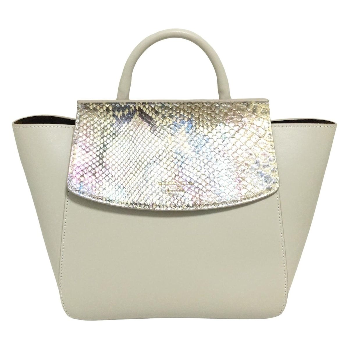 CHRISTIAN VILLA(クリスチャンヴィラ) ハンドバッグ - ライトグレー