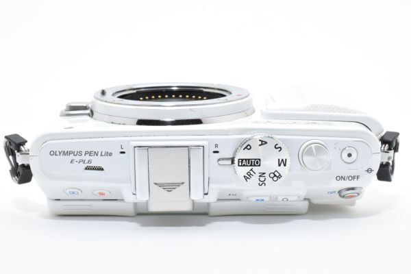 ☆極上品☆ Olympus オリンパス PEN Lite E-PL6 ボディ ホワイト #K211