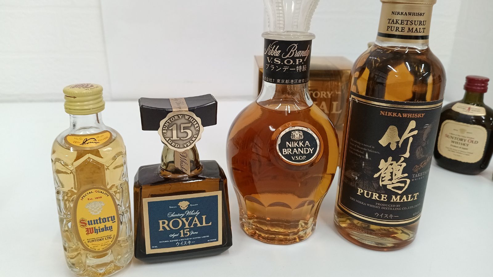 ウイスキー、ブランデーまとめ売り ウィスキー・ブランデー・リキュール まとめ売り - メルカリ