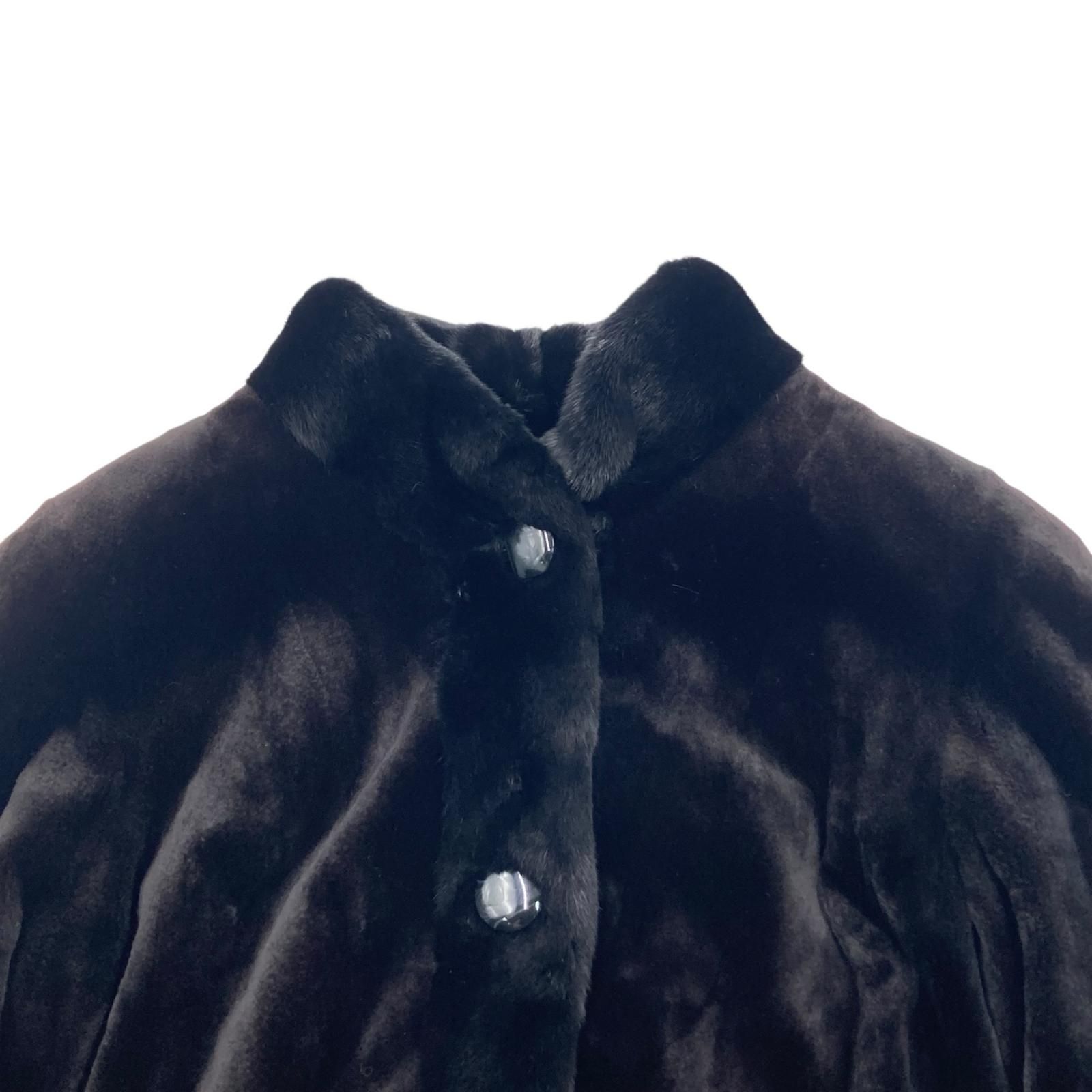 nakamura fur ナカムラ ファー 毛皮 コート 黒 紫 2025年最新】ナカムラの毛皮、ファーコート - Yahoo!オークション