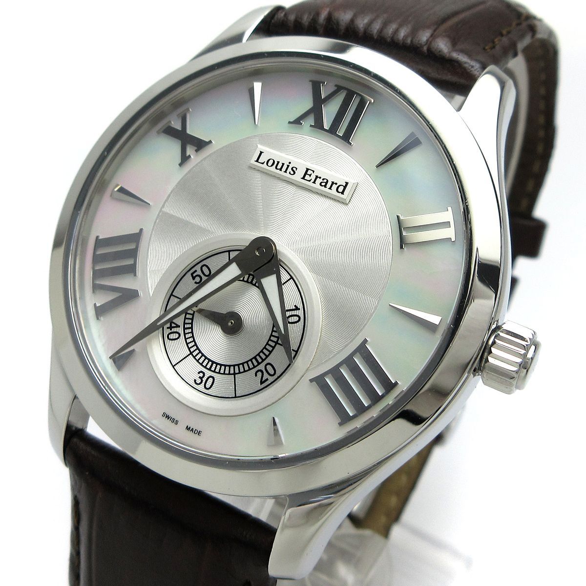 ルイエラール Louis Erard 1931 マニュアルワインド クラシック メンズ MOP ローマンダイヤル スモセコ 時計 手巻き