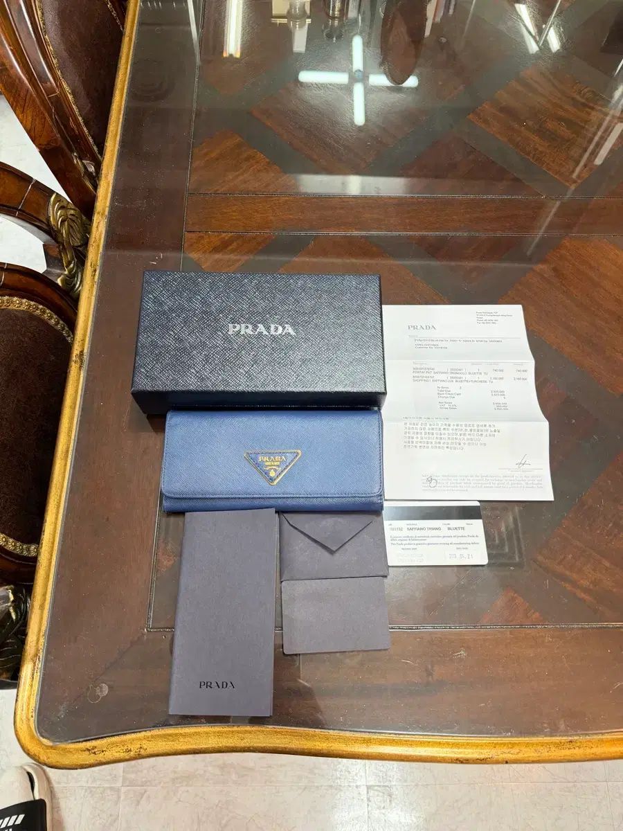 PRADA プラダ サフィアーノ 長財布 デパート 品 バッグ