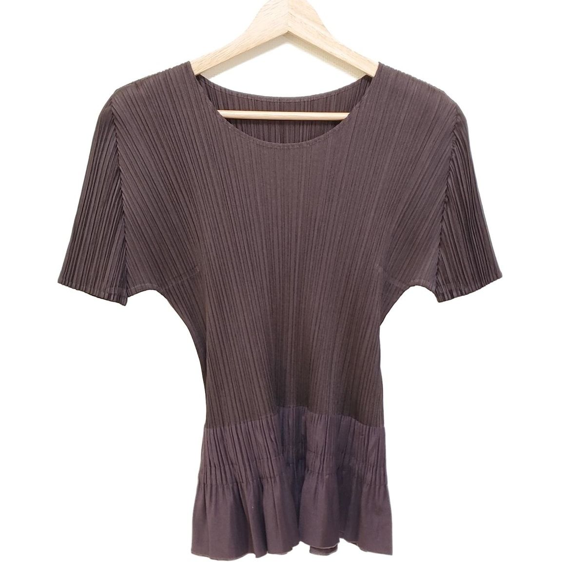 PLEATS PLEASE(プリーツプリーズ) 半袖カットソー サイズ3 L